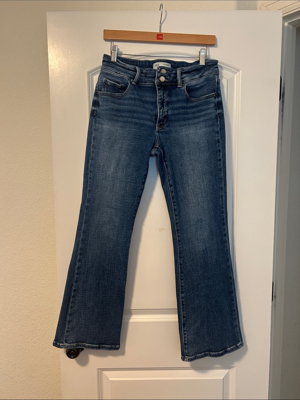 BKE Payton Mid Rise Bootcut Dark Wash Jeans Size 28 X 30